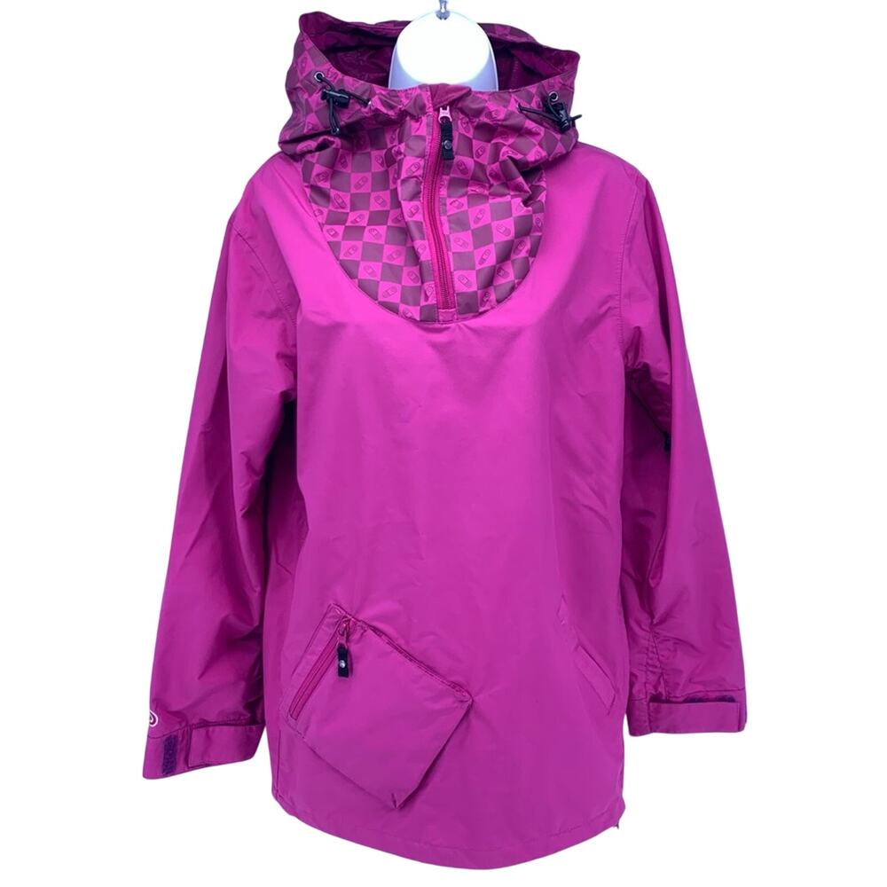 Airblaster Packable Pullover Hooded Windbreaker Jacket Size XS